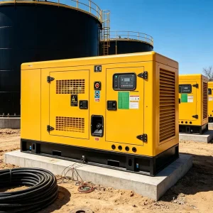 Industrial Grade 380V 400V Generator Set 30kw 40kw 100kw 500kw 1000kw Weatherproof Canopy Diesel Genset for Telecom Base Station