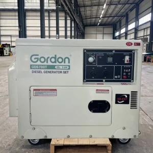 Industrial Grade 5KVA Diesel Generator Auto ATS 50Hz Automatic Voltage Regulation Super Silent Durable for Construction Sites