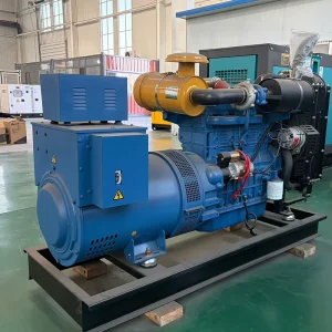 Industrial Grade Open Frame Generator Set 50KW Diesel 3 Phase Construction Power Supply