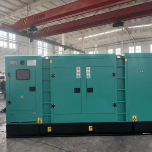 Industrial Grade Silent Diesel Generator 50kVA 75kVA 120kVA With Integrated Control Panel for School Shopping Mall