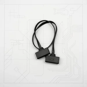 Industrial Heat Resistant Auto Wire Harness 600 Volt Rated Copper Core Rubber PVC Jacketed with Connector