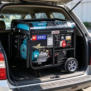 Industrial Portable Gasoline Generator 3.5KVA 10KVA Open Frame Generator for Construction Site Emergency Backup Power