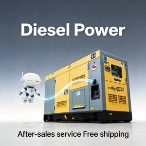 Industrial Power Generator 30 100kW 120kVA 380V 220V 110V Household Intelligent Diesel Generator Set