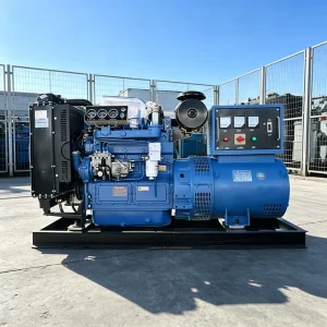 Industrial Silent Diesel Generator Set 120kW Continuous Power For Construction Sites Mining