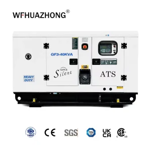 Industrial Silent Diesel Generator Set Ricardo Power Compact Frame Easy Maintenance for Construction Site Temporary Power