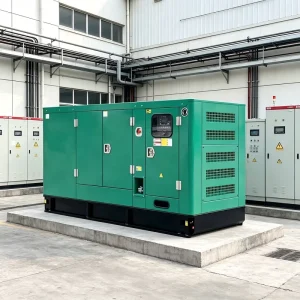 Industrial Silent Diesel Generator Three Phase Water Cooled 50hz 40kw 50kva Construction Engineering Project Power
