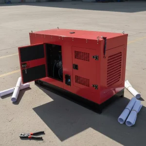 Industrial Soundproof Diesel Generator 800kVA 1000kVA 1250kVA With Deep Sea Control Panel Heavy Duty