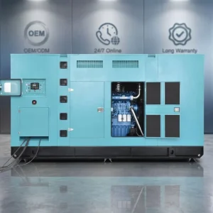 Industrial Standby Generator 200kVA 250kVA Silent Diesel Type Weichai Powered Soundproof 300kVA Generator with ATS