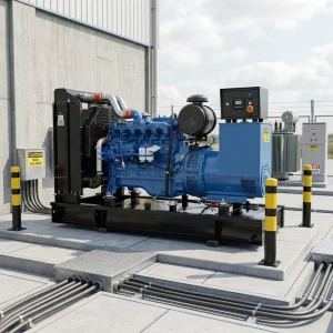 Industrial Three Phase Open Frame Diesel Genset 80KW 100KVA 50Hz Yuchai Engine Powered Generator for Workshop Factory