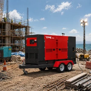 Industrial Trailer Mounted Diesel Generator Heavy Duty Mobile Power System for OffGrid Energy Supply Construction Rental Fleet