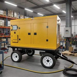 Industrial Use Silent Diesel Generator 15kva 20kw 25kw 30kva 50kw 100 Kva 100kw Portable Diesel Generators