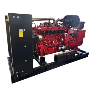 Industry Electric Station Factory Hospital Use Silent 22KW 50KW 220KW 300KW 550KW Natural Gas Fuel Engine Generator CE ISO