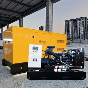 Intelligent 10kva 80kVA Silent Diesel Generator Set 150 Kva with Open Frame Copper Radiator ATS Option 230V 480V Rated Voltage