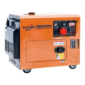 Intelligent Diesel Generator 5KVA 7KVA 8KVA 10KVA Super Silent Diesel Genset 220V 380V Portable Electrical Generators for Home