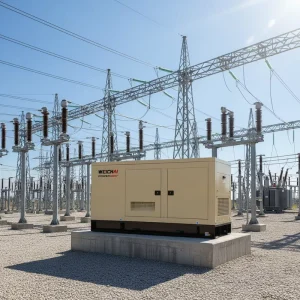 Intelligent Diesel Generators 20KVA-200KW Silent Type with ATS for 25KVA-150KVA Models