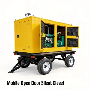 Intelligent Diesel Silent Generator Super Silent Soundproof Electric Start Large Diesel Industrial Generator