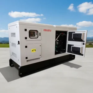 Isuzus 16kw 20kw 24kw 32kw 20kva 25kva 30kva 40kva Silent Open Type Diesel Generator 50hz 60hz with ATS Power Factory Price