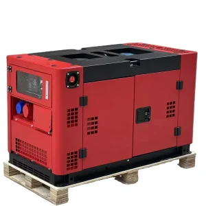 JIWEI 15KW Super Silent Diesel Generator Set Portable Standby Power DC Output 20Kw Option 230V 400V Single 50 60Hz ATS Available