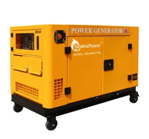 Japanese Technology Low Noise 10KW 10KVA Air Cooled Double Cylinder Silent Type Diesel Generator Set