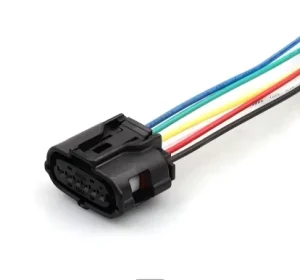 Jinhang062Y 6189-1083, 6-way Female TPS Sensor Automotive Connector, Black, 90980-12303