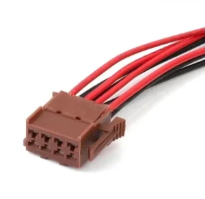 Jinhang081E 927368 1 Automotive Car Shell with Copper 10A Wiring Harness Connector 8 Pin Brown Nylon Housing