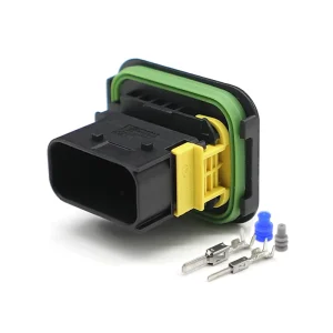 Jinhang10P NCL New Energy Automotive Copper Connector 10 Pin Waterproof Wire to Wire Plug IP66 5A 12V Heavy Duty Series Terminal