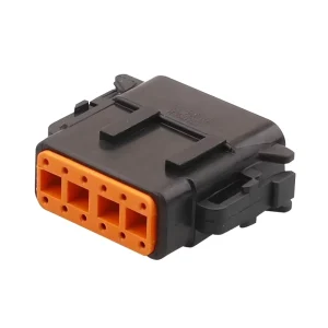 Jinhang12P CL 12 pin Female Copper Contact Nylon Housing Waterproof Car Wiring Harness Connector DTM06 12SB 15cm Wiring Harness
