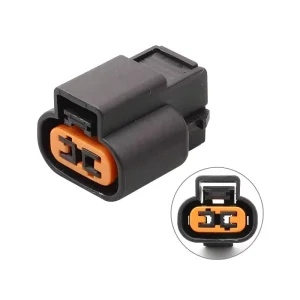 Jinhang2p BH 2Pin Copper Contact Nylon Automotive IP67 Waterproof Connector Pigtail Plug for Fuel Injector Sensor Wiring Repair