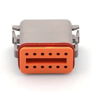 Jinhang3121Y DT06 12SA DT06 12S 12 pin Automotive Electrical Enclosure Wire Socket Connector