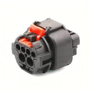 Jinhang6pl Brass Male Female Car Connector Headlamp Plug 6 Pin Wire Harness Waterproof Nylon Shell Terminal