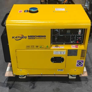 KATHER 10KW 10KVA Silent Soundproof Diesel Generators Standby Generator diesel 8KW 5KW Outdoor Backup genset With Digital Panel