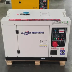 KATHER 5KVA 15KVA Silent Diesel Generator Auto Start 10KW 10KVA 12KW 12KVA 15KW Soundproof Diesel Generator Single Phase 50 60HZ