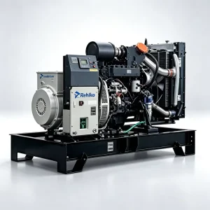 KD88 Diesel Generator Set 88kVA 70kW Emergency Standby Generator Open Frame Diesel Genset KD Series
