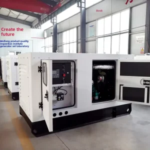 KL-30GF 30kW Silent Diesel Generator Low Noise Low Fuel Consumption 400/230V 100/200/300KW Generator Set No Cooling System