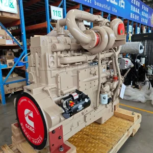 KTA19 Diesel Engine 450 700HP Mechanical System For Marine Tug Mining Excavator Generator Set