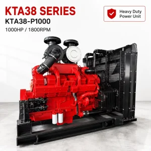 KTA38 Series KTA38 P1000 Industrial Diesel Engine 746kW 1800rpm V12 Cylinders Power Unit for Mining and Generator Pump Station