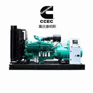 KTA50-G3 1250kVA 1000kW SmartGen Open Frame 3 Phase 4 Wire Mega Construction Industrial Prime Power For Diesel Generator Set