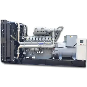 KWD1250P 1500kW Industrial Diesel Generator Open Frame for Engine ATS 50 60Hz 220V 400V for Data Center Power Supply