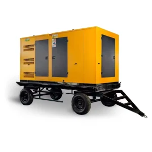 Kairui Diesel Generator 50Hz 1500RPM Cummins Weichai Yuchai Mobile Power for Factory Construction Hotel Real Estate