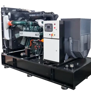 Korea Famous Engine 40-200kw Silent Type Open Diesel Generator with ATS