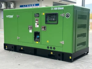 LETON 60kVA 50Hz Silent Diesel Generator Set with Auto Start Remote Start Open Frame Design 50kw ATS