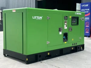 LETON High quality Auto Start Three phase 75kVA 1500 1800 RPM Portable 50 60Hz Silent Diesel Generator