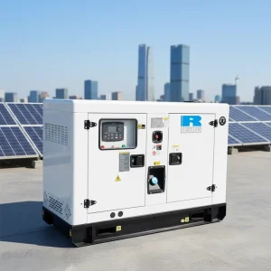 LINGGE Power Ricardo Super Silent Diesel Generator 15 50KVA ATS Factory Price Very Portable