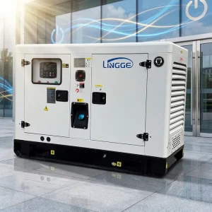 LINGGE Power Silent Diesel Generator 15Kw 20Kva Quiet 10000 Watt 12Kva Electric Start Backup Power