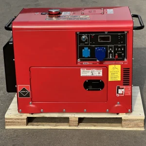LK800W 8kW Silent Diesel Generator with Auto Start Open Frame Design Low Noise Alternator