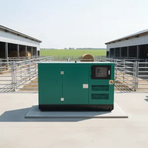 LMW-40 Three Phase Super Silent Diesel Generator Set 40kW 50/60Hz 230V Auto Start Open Frame ATS CE ISO Certified