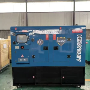 Large Capacity Fuel Tank Silent Generator Set 50 100 150KW for Diesel Engine Allcopper Brushless Alternator Remote Start ATS