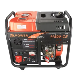 Large Fuel Tank Electric Start Diesel Welding Machine Open Frame Remote Control Four Stroke Air Cooled Engine