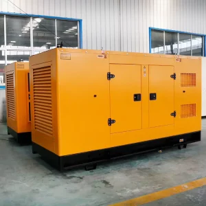 Large Fuel Tank Long Working Hour Soundproof Generator Silent RS485 Interface 50Hz Generator 60Hz Construction Site Power