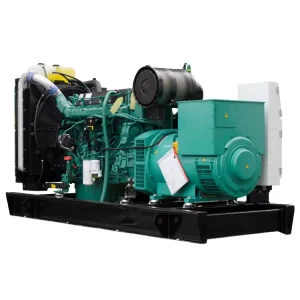 Large Power 300kw Container Type Diesel Generator Single Phase AC Output 110V 50Hz with ATS for Commercial and Industrial Use